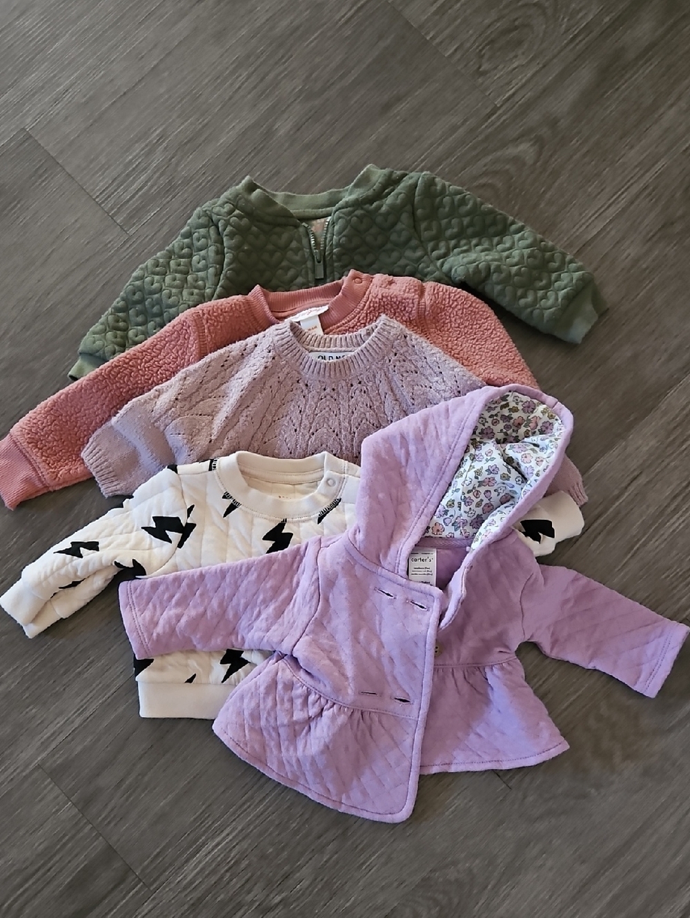 Bundle 0-3, Newborn Sweaters, Jackets